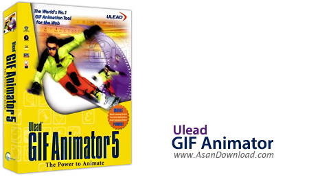 دانلود Ulead GIF Animator 5 - نرم افزار ساخت تصاویر متحرک GIF