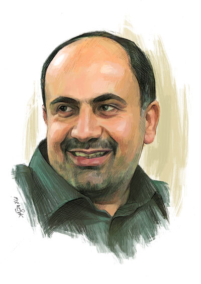 كاريكاتورهای بسيار زيبای چهره از عليرضا باقری (قسمت پنجم)