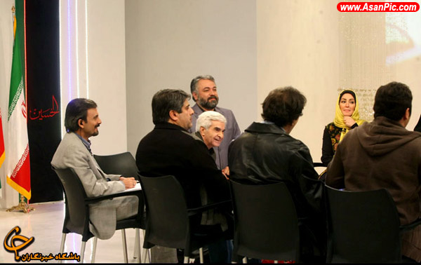 حضور خانواده شهيد بابایی و عوامل سريال شوق پرواز