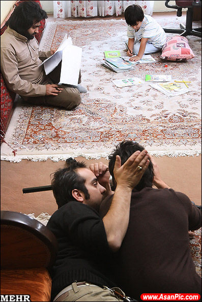 پشت صحنه فیلم کوتاه 24 ساعت مرخصی