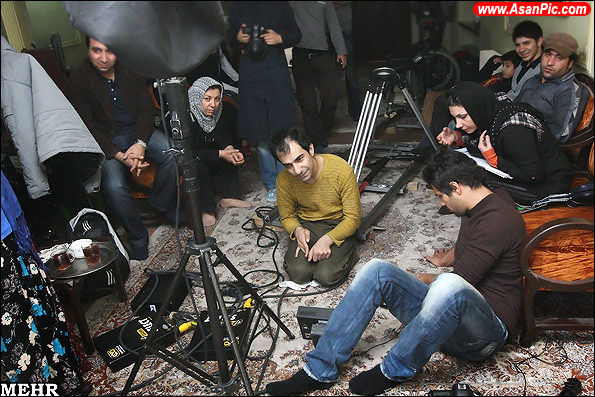 پشت صحنه فیلم کوتاه 24 ساعت مرخصی