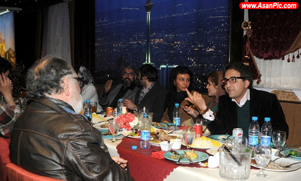 حضور چهره‌های سینمایی در مراسم افتتاحیه رستوران تهران پاریس
