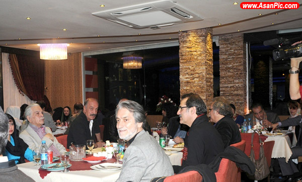 حضور چهره‌های سینمایی در مراسم افتتاحیه رستوران تهران پاریس
