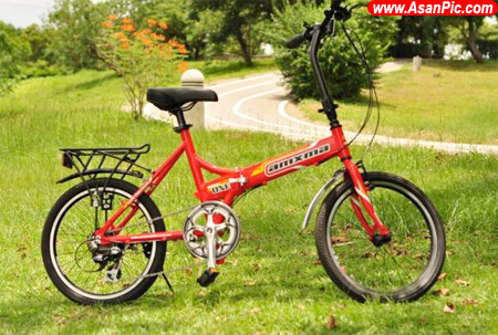 تصاويری جالب از دوچرخه قابل تبديل به سبد خريد