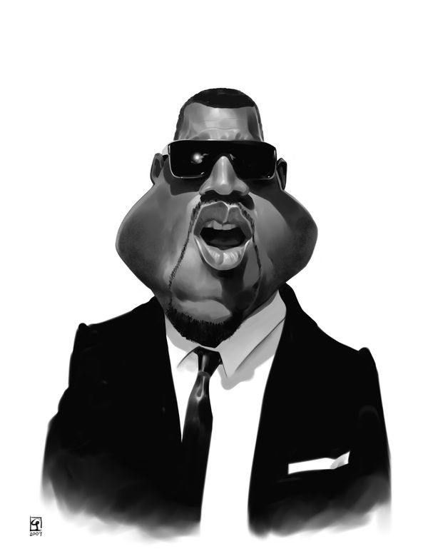 مجموعه ای از کاریکاتورهای افراد مشهور