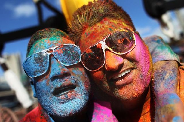 فستیوال رنگ ها در هندوستان