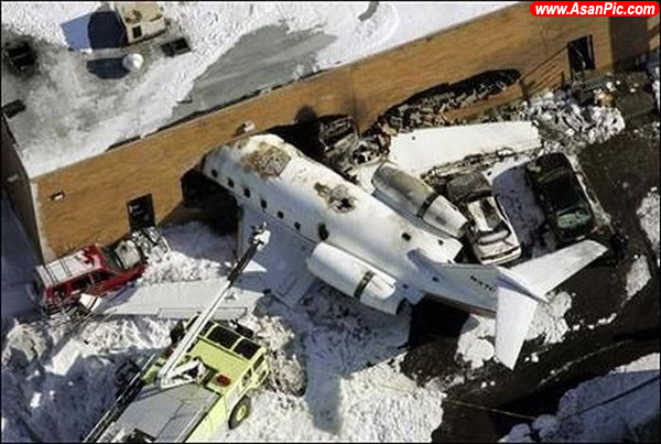 عکس های جالب و دیدنی از حوادث هواپیما