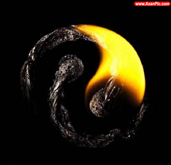 تصاويری از هنرنمایی با کبریت سوخته