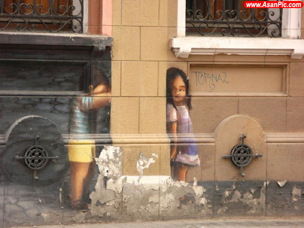 زیباترین نقاشی های خیابان در سال 2011