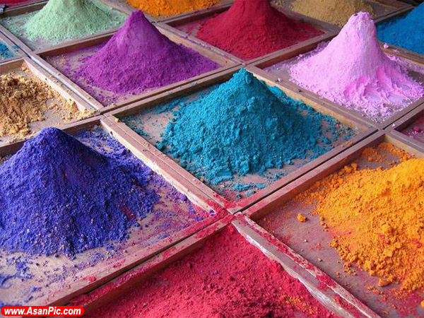 تصاویر زیبای از رنگ ها