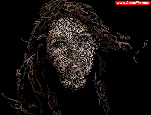 تصاويری زيبا از هنر تايپو گرافی - قسمت دوم