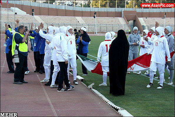 اشک های دختران فوتبالیست ایرانی