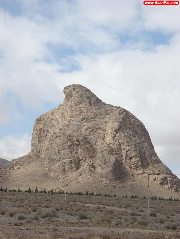 کوهی به شکل عقاب در ایران! 