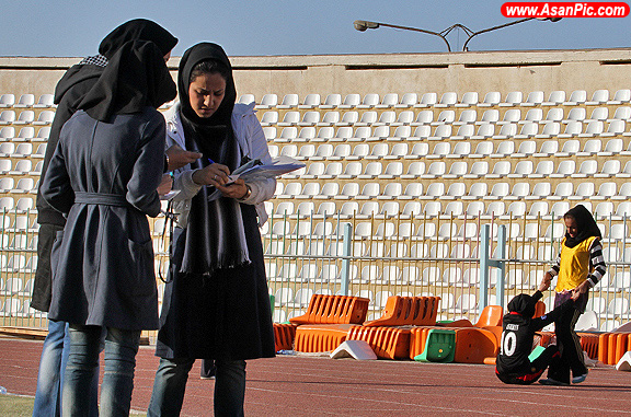 تصاویری از مسابقات دومیدانی زنان ایران