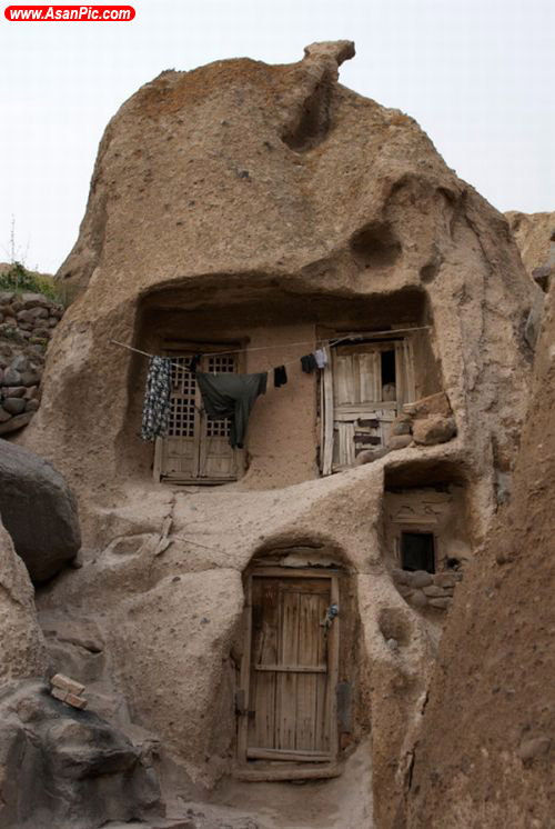 عکس روستایی عجیب در ایران