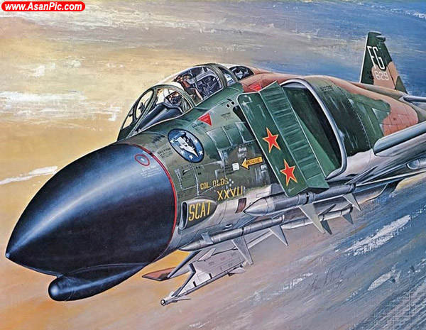 نقاشی هایی حیرت انگیز از مانورهای هوایی - قسمت اول