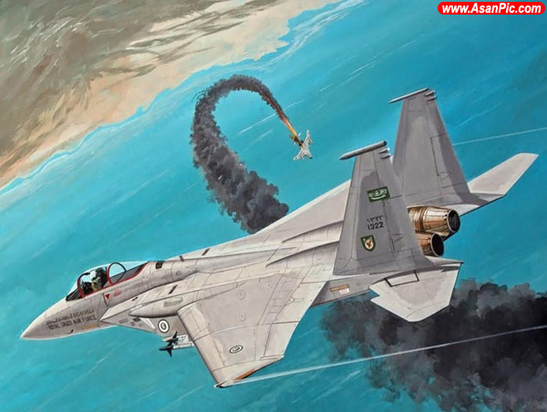 نقاشی هایی حیرت انگیز از مانورهای هوایی - قسمت دوم