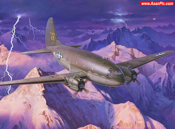 نقاشی هایی حیرت انگیز از مانورهای هوایی - قسمت سوم
