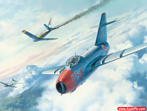 نقاشی هایی حیرت انگیز از مانورهای هوایی - قسمت سوم