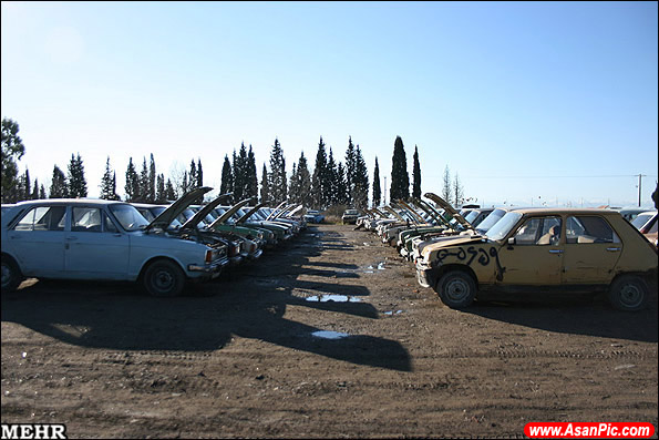 گزارش تصویری مرکز اسقاط و بازیافت خودروهای فرسوده