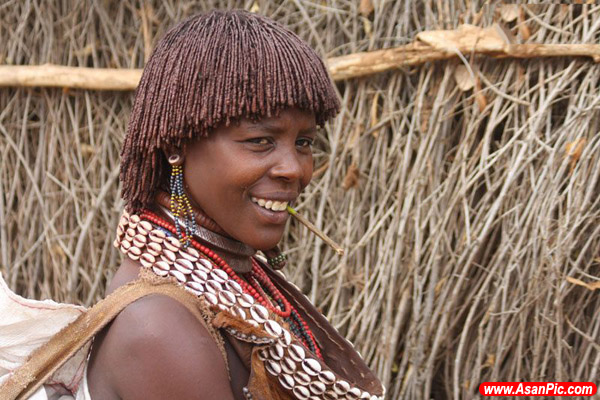 تصاویر جالب از مردم عجیب قبیله اومو در اتیوپی