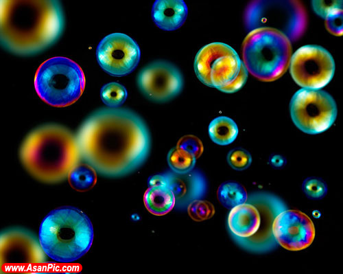 عکس های دیدنی از لحظات ترکیدن حباب صابون