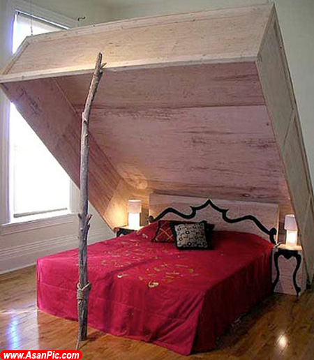 تصاویری از تختخواب های ابتکاری