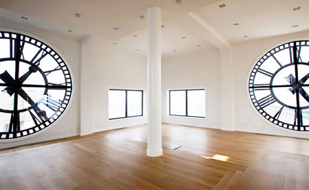 تصاويری از نمای داخل برج ساعت نما