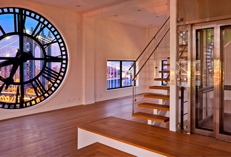 تصاويری از نمای داخل برج ساعت نما
