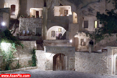 تصاویری زیبا از خانه در غار