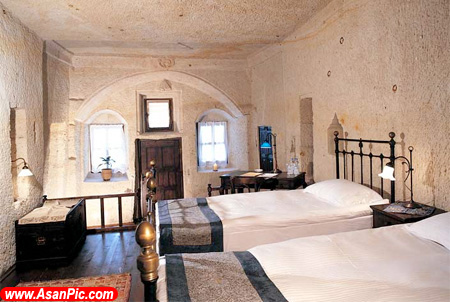 تصاویری زیبا از خانه در غار