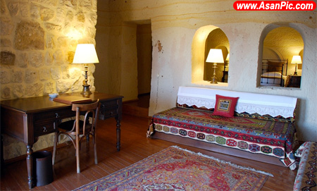 تصاویری زیبا از خانه در غار