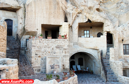 تصاویری زیبا از خانه در غار