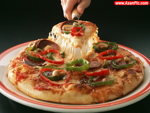 تصاویری از خوشمزه ترین انواع پیتزاها