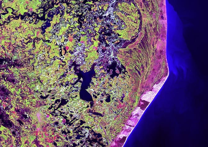 عکس های ماهواره ای و هنری از زمین