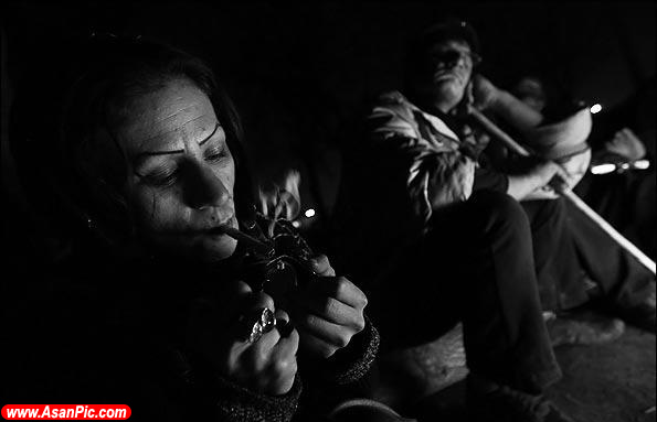تصاویر تامل برانگیـز از زنان و مصرف مواد مخدر!