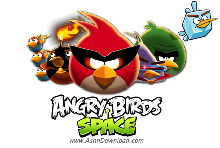دانلود Angry Birds Space v1.6.0 - بازی جذاب  پرندگان خشمگین در فضا