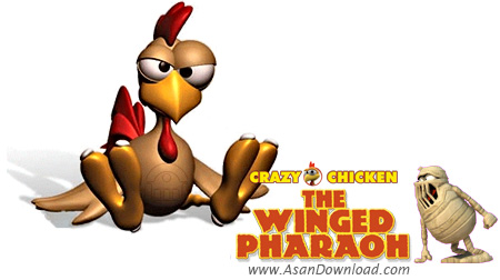 دانلود Crazy Chicken The Winged Pharaoh - بازی جوجه دیوانه در سرزمین مصر
