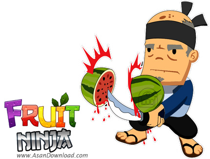 دانلود Fruit Ninja HD v1.6.1 - بازی تکه تکه کردن میوه ها در نینجای میوه ای
