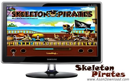 دانلود Skeleton Pirates - بازی سرگرم کننده دزدان دریایی اسکلتی
