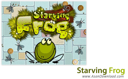 دانلود Starving Frog - بازی قورباغه گرسنه