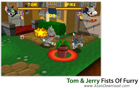 دانلود Tom & Jerry Fists Of Furry - تام و جری در بازی مشت های آتشی