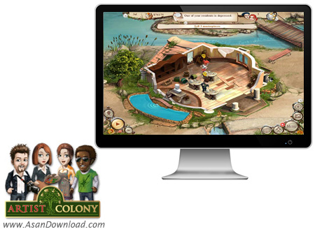 دانلود Artist Colony - بازی فکری و سرگرم کننده مناسب کودکان