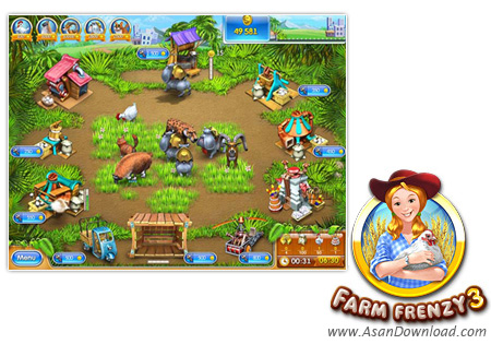 دانلود Farm Frenzy v3.0 - بازی مزرعه داری نسخه سوم
