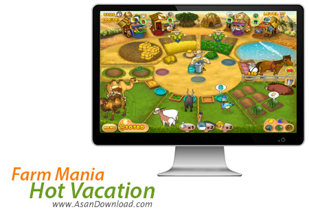دانلود Farm Mania: Hot Vacation - بازی سرگرم کننده مزرعه داری