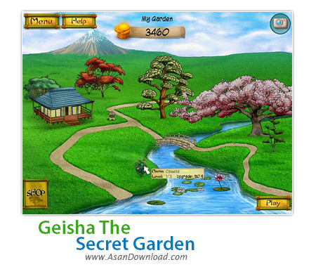 دانلود Geisha The Secret Garden - بازی ساخت باغ های سرسبز و زیبا