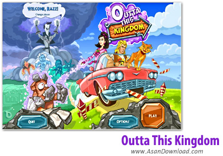 دانلود Outta This Kingdom - بازی راشل و سرزمین شگفت انگیز