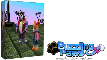 دانلود Puzzling Paws v2.0.9 - بازی حل پازل با جا به جا کردن جعبه ها