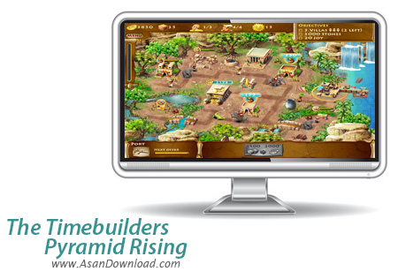دانلود The Timebuilders: Pyramid Rising - بازی آباد سازی مصر باستان
