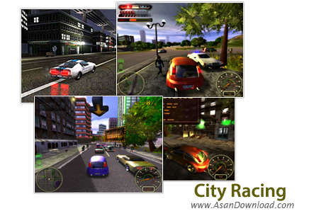 دانلود City Racing - بازی مسابقات اتومبیل رانی